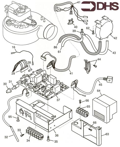 Exploded Diagram for CONTROL BOX ASSY