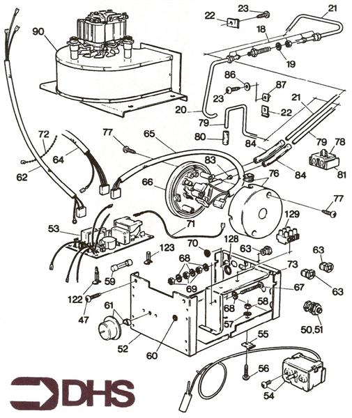 Exploded Diagram for FAN