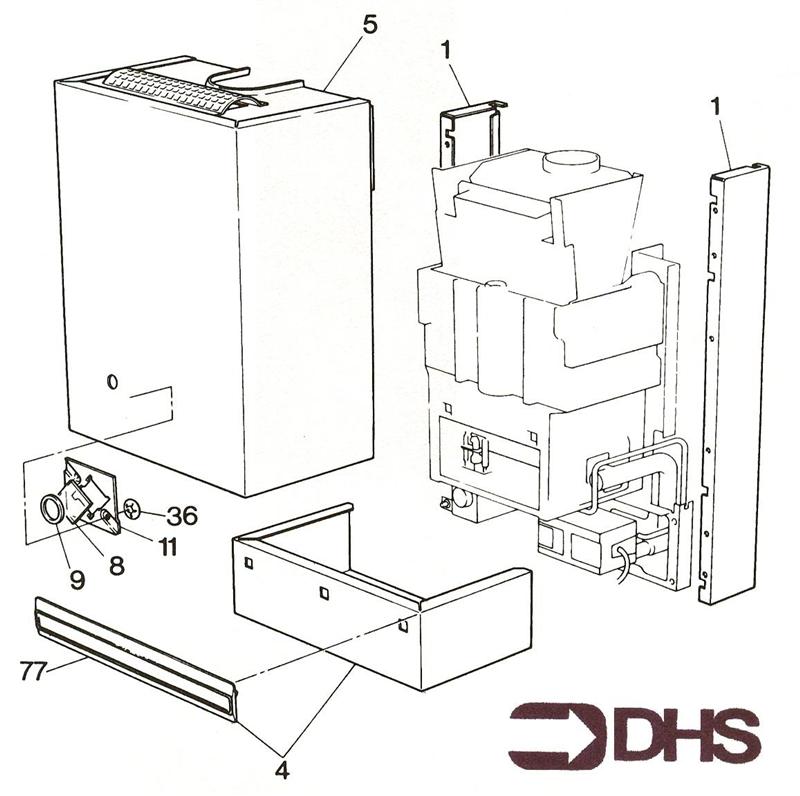 Exploded Diagram for CASING
