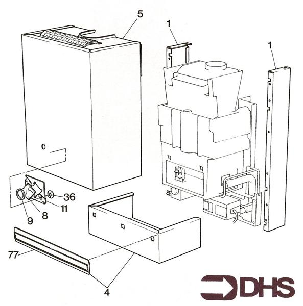 Exploded Diagram for CASING