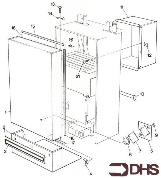 Exploded Diagram for CASING