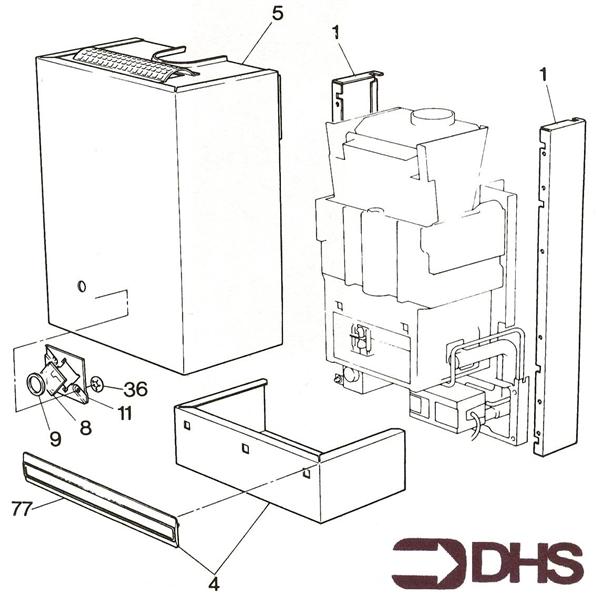 Exploded Diagram for CASING