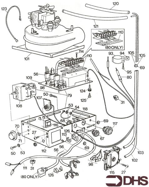 Exploded Diagram for FAN