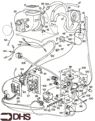 Exploded Diagram for GAS PIPE ASSY