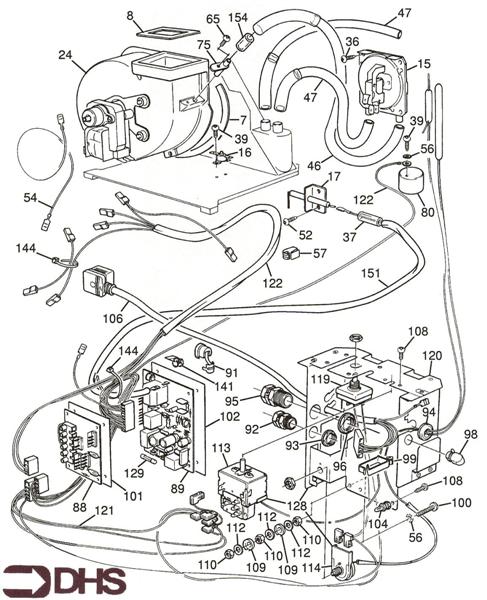 Exploded Diagram for GAS PIPE ASSY