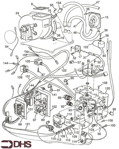 Exploded Diagram for GAS PIPE ASSY
