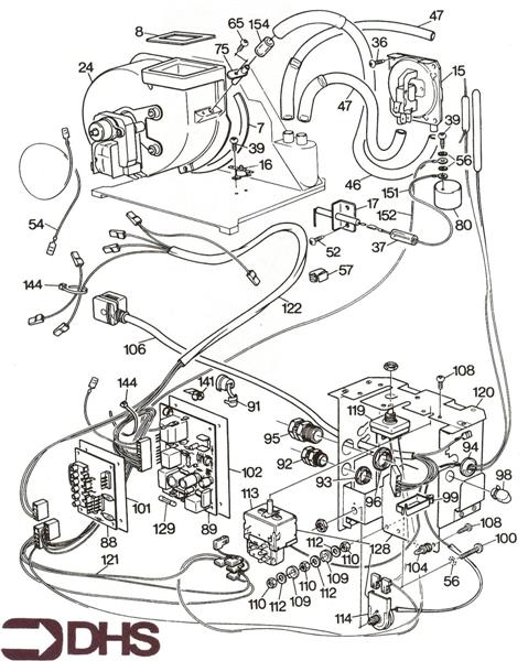 Exploded Diagram for GAS PIPE ASSY