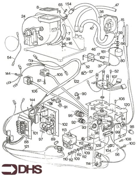 Exploded Diagram for GAS PIPE ASSY