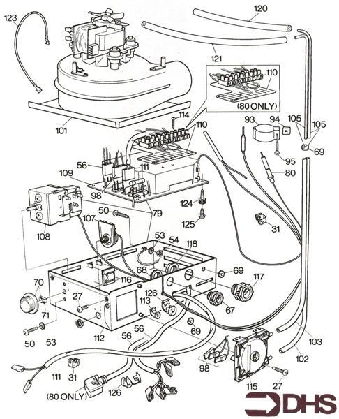 Exploded Diagram for FAN