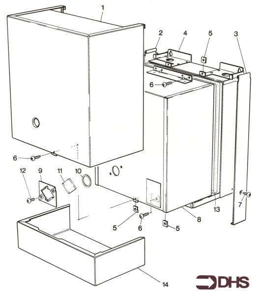Exploded Diagram for CASING