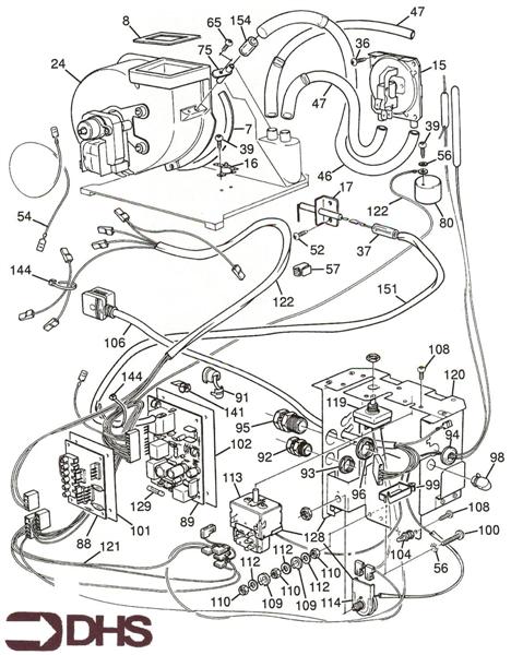 Exploded Diagram for GAS PIPE ASSY