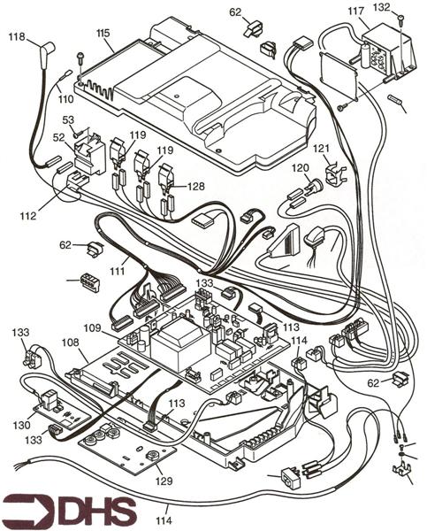 Exploded Diagram for CONTROL PANEL