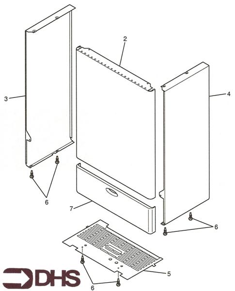 Exploded Diagram for CASING