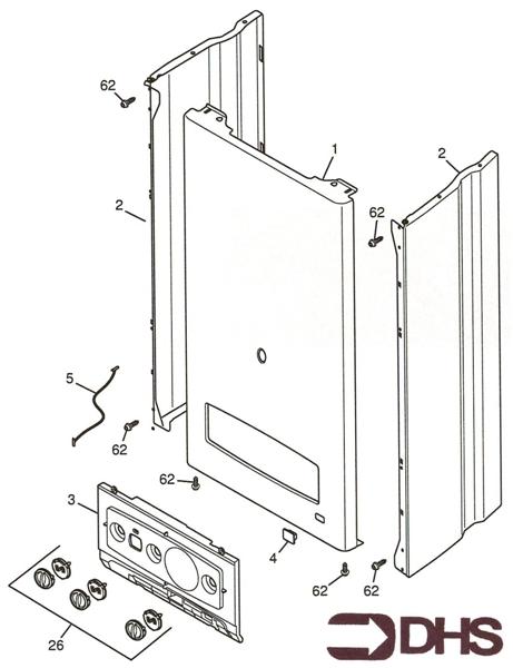 Exploded Diagram for CASING