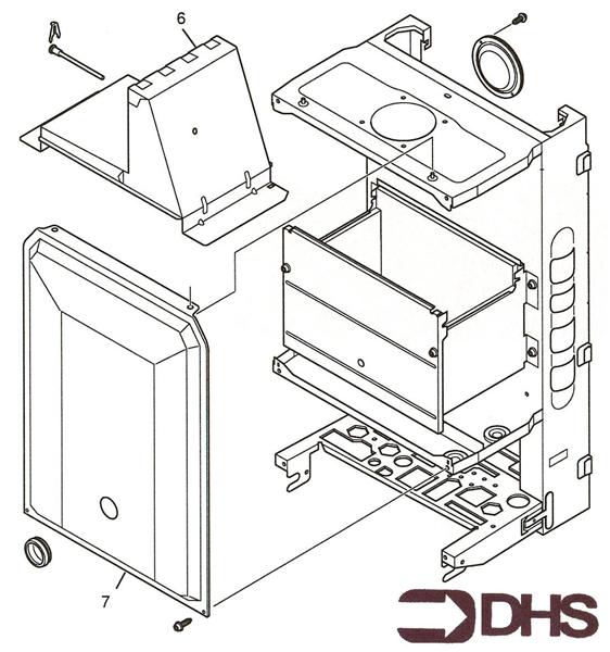 Exploded Diagram for MAIN BODY