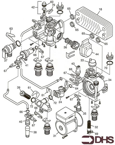 Exploded Diagram for PUMP