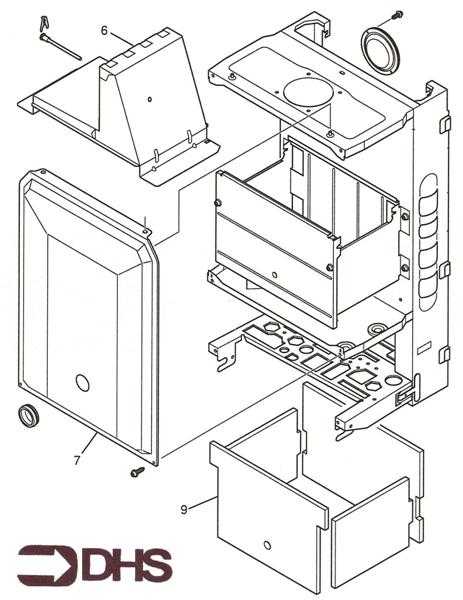 Exploded Diagram for MAIN BODY