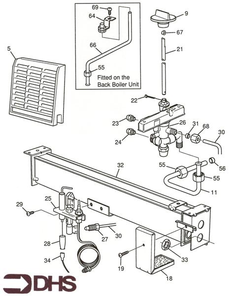 CONTROL KNOB ASSY logo