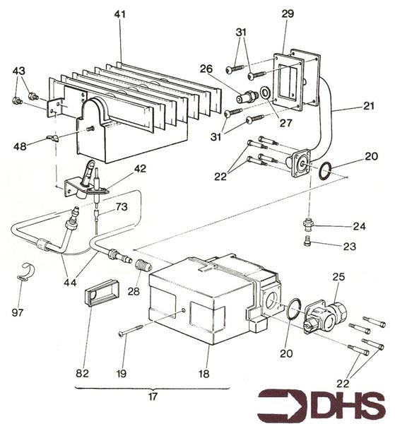Exploded Diagram for THERMOSTAT ASSY