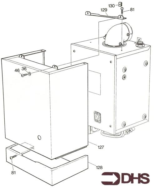 Exploded Diagram for CASING ASSY