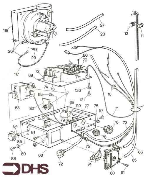 Exploded Diagram for GAS PIPE ASSY