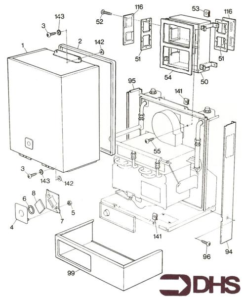 Exploded Diagram for CASING