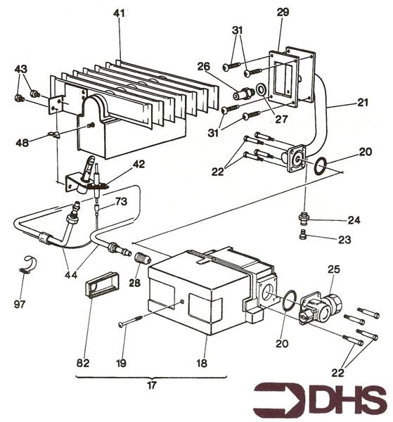 Exploded Diagram for THERMOSTAT ASSY
