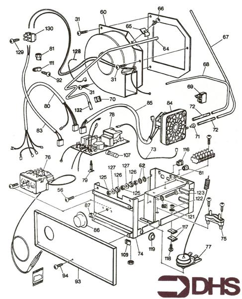 Exploded Diagram for GAS PIPE ASSY