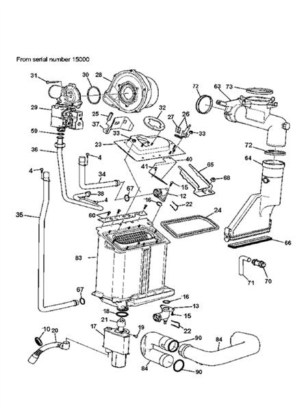 Exploded Diagram for HEAT ENGINE FR SN15000
