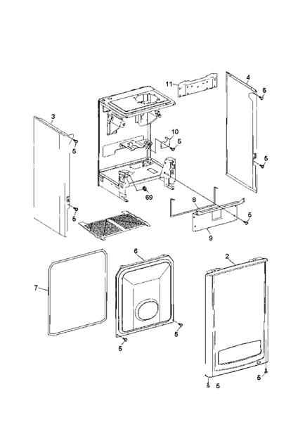 Exploded Diagram for CASING ASSY