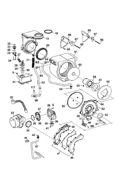 Exploded Diagram for HEAT ENGINE