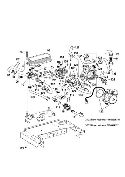 Exploded Diagram for HYDRAULICS
