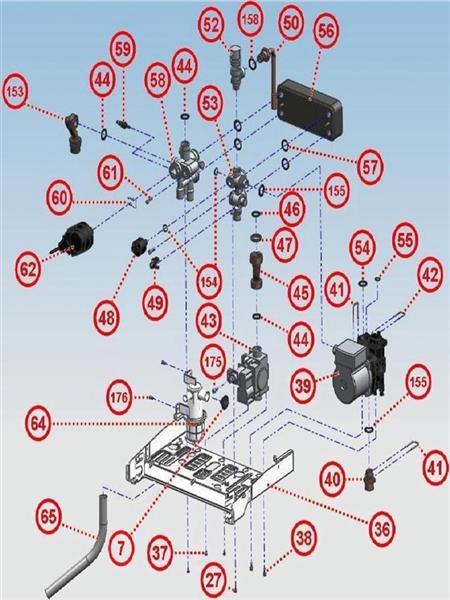 Exploded Diagram for HYDRAULICS