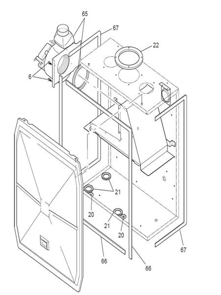INNER CASE, FAN ASSSY logo