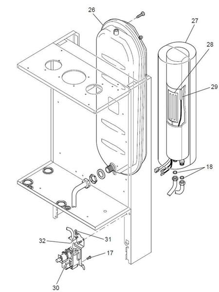 Exploded Diagram for EXPANSION VESSEL