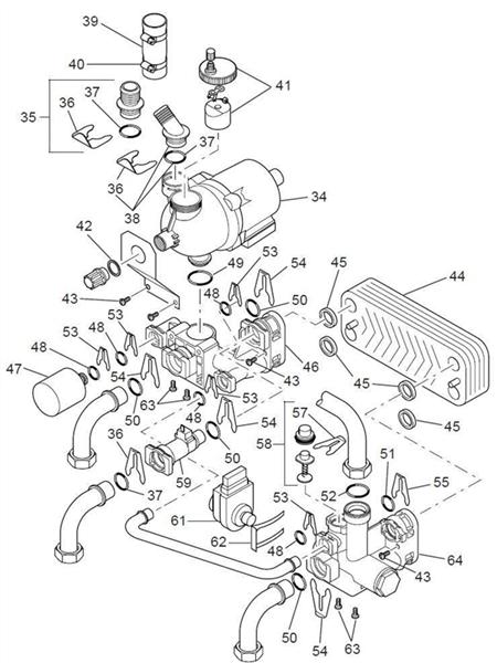 Exploded Diagram for HYDRAULICS