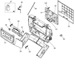 Exploded Diagram for CONTROL PANEL