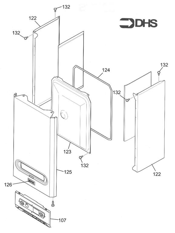 Exploded Diagram for CASING