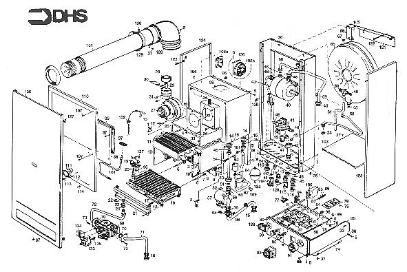 Exploded Diagram for COMPLETE MODEL WITH DIAGRAM