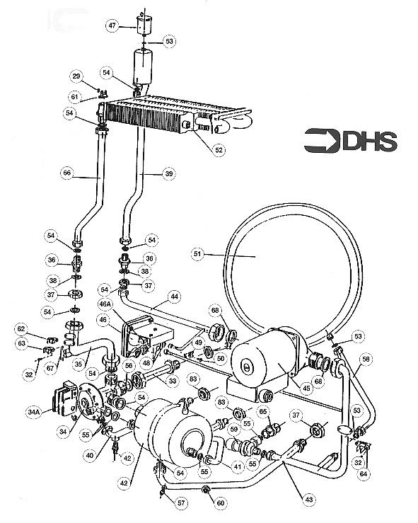 Exploded Diagram for WATER SYSTEM