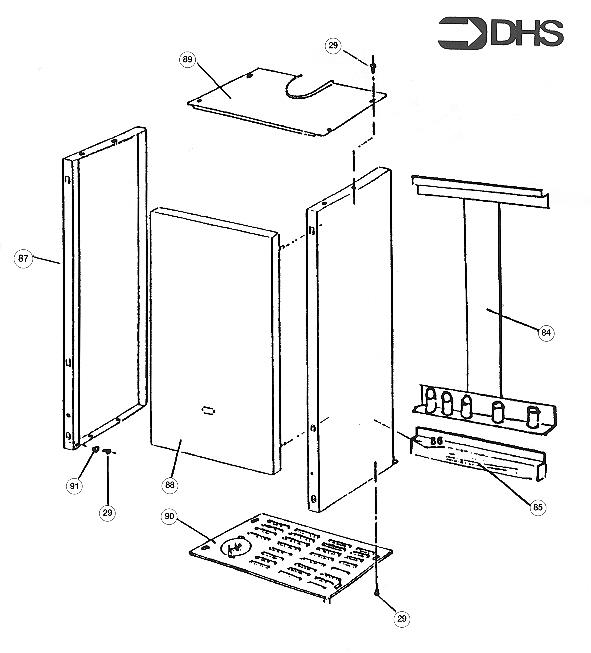 Exploded Diagram for CASE ASSY