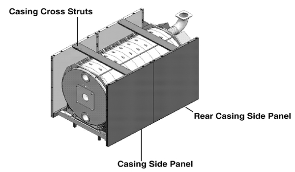 Exploded Diagram for SIDE CASING POST 2004