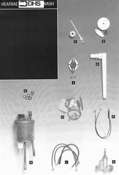Exploded Diagram for COMPLETE MODEL