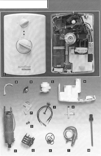 Exploded Diagram for COMPLETE MODEL