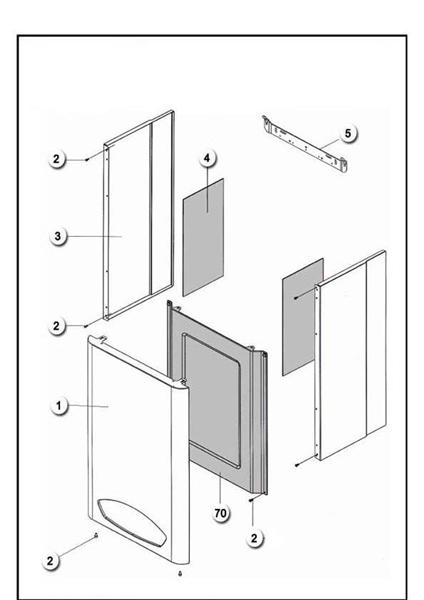 Exploded Diagram for CASING