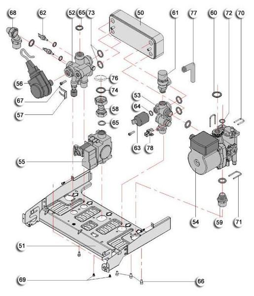 Exploded Diagram for HYDROBLOCK GROUP