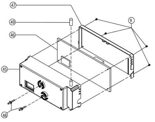 Exploded Diagram for CONTROL PANEL