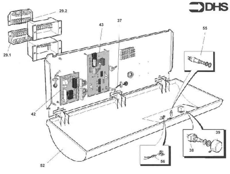 Exploded Diagram for CONTROL BOX ASSY - BASIC