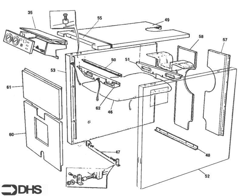 Exploded Diagram for CASING ASSY