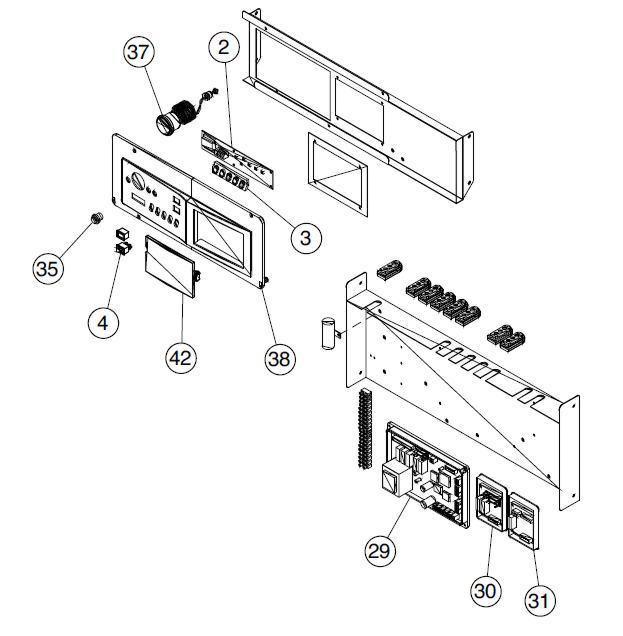 Exploded Diagram for CONTROL PANEL